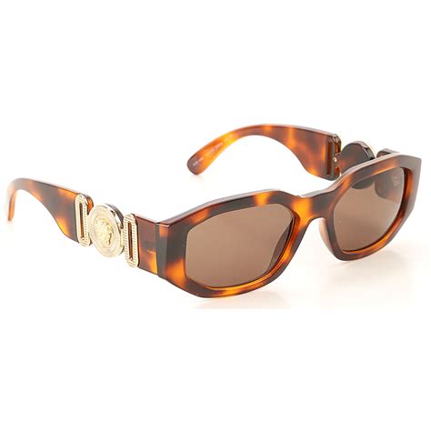 versace brown glasses|unisex versace sunglasses.